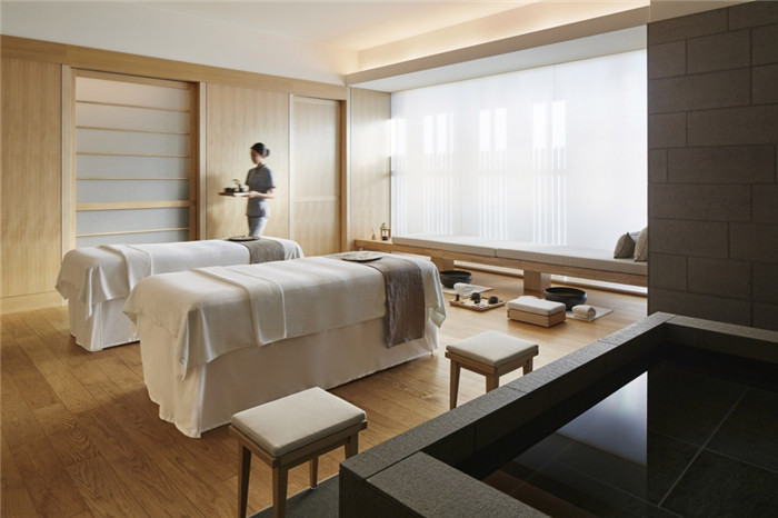 SPA設(shè)計-專為休閑和商務(wù)游客而定制的東京安縵度假酒店設(shè)計