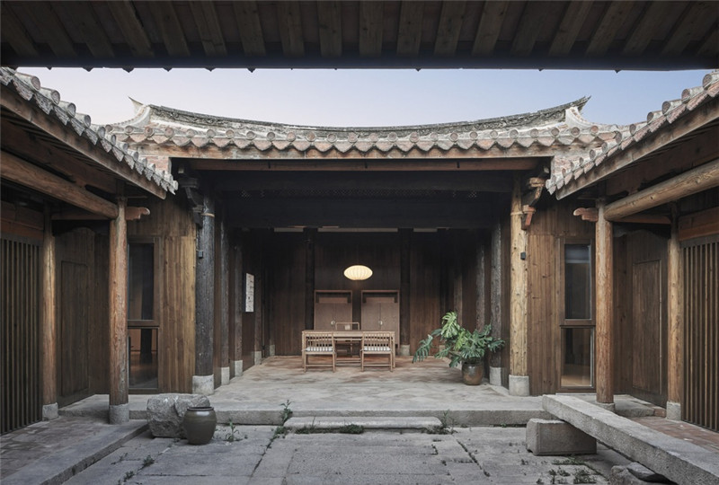 古建筑民居改造酒店設(shè)計(jì)  青普梧林文化行館設(shè)計(jì)說明