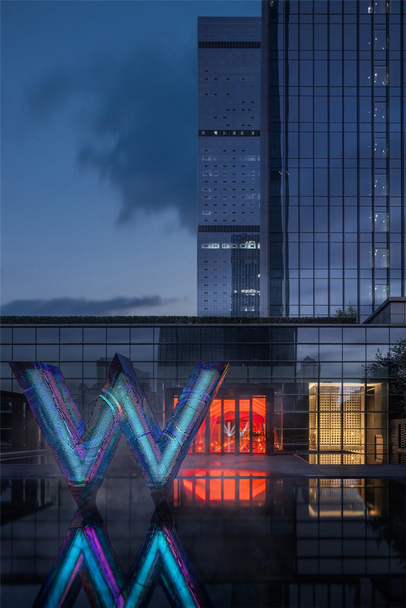 前衛(wèi)潮流的長(zhǎng)沙W酒店公共區(qū)域設(shè)計(jì)方案