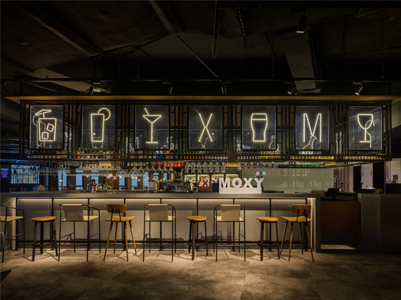 上海最新MOXY個性工業(yè)風潮牌酒店設(shè)計賞析