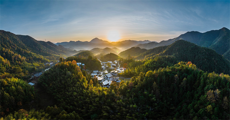 徽州古村落改造  未晞園度假酒店設(shè)計案例