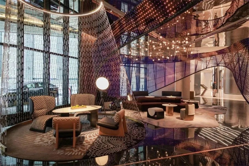 以電影為靈感的澳門新濠影匯W酒店設(shè)計賞析