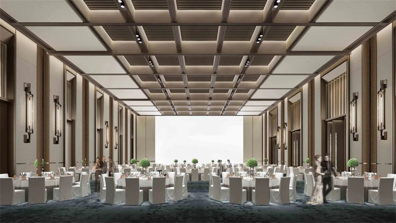 西安JW萬豪新中式唐風(fēng)酒店設(shè)計案例